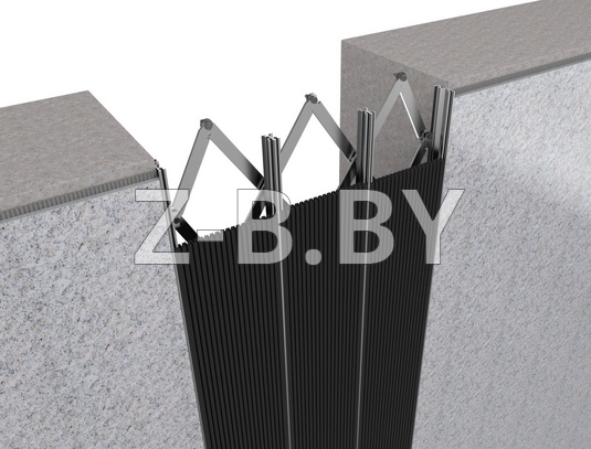 Профиль деформационного шва Dewmark Wall AV 27 для стен, потолков. Накладной