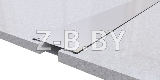 Профиль деформационного шва Dewmark Standart SV 16 для пола. Накладной