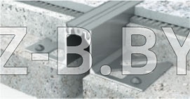 Профиль деформационного шва Dewmark Standart SV 21 для пола. Закладной