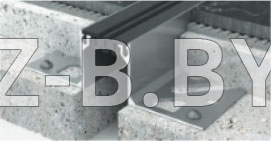 Профиль деформационного шва Dewmark Standart SV 21 для пола. Закладной