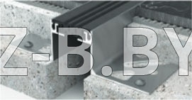 Профиль деформационного шва Dewmark Standart SV 21 для пола. Закладной