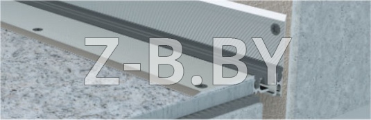 Профиль деформационного шва Dewmark Standart SV 22 для пола. Накладной