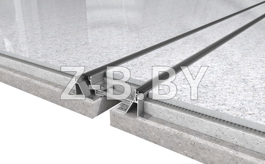 Профиль деформационного шва Dewmark Standart SV 28 для пола. Закладной