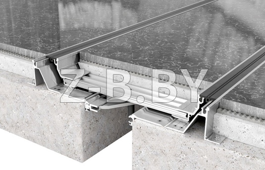 Профиль деформационного шва Dewmark Standart SV 29 для пола. Закладной