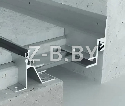 Профиль деформационного шва Dewmark Standart SV 30-29 для пола. Закладной