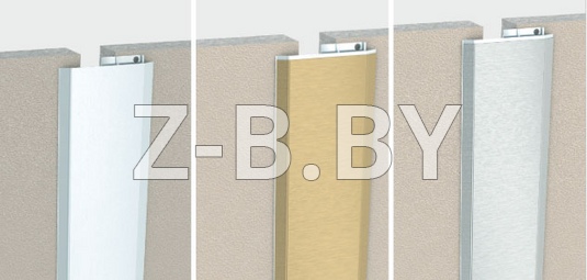 Профиль деформационного шва Dewmark Wall AV 12 для стен, потолков, фасадов. Накладной