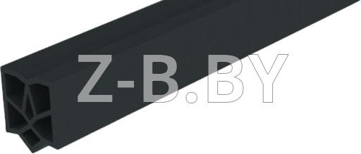 Профиль деформационного шва Dewmark Wall AV 17 для стен, потолков, фасадов. Поверхностная установка