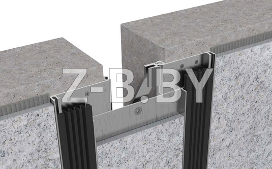 Профиль деформационного шва Dewmark Wall AV 22 для стен, потолков. Закладной