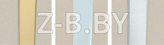 Профиль деформационного шва Dewmark Wall AV 23 для стен, потолков. Накладной