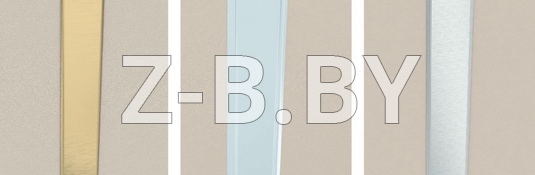 Профиль деформационного шва Dewmark Wall AV 24 для стен, потолков. Накладной