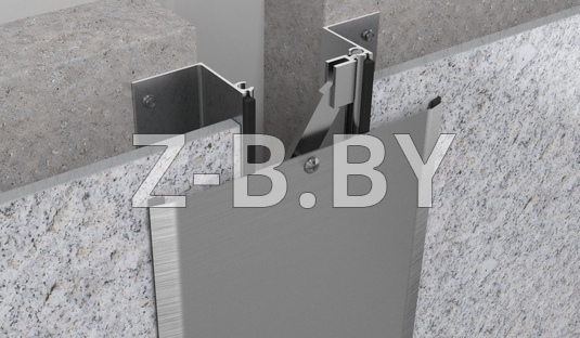 Профиль деформационного шва Dewmark Wall AV 25 для стен, потолков. Закладной