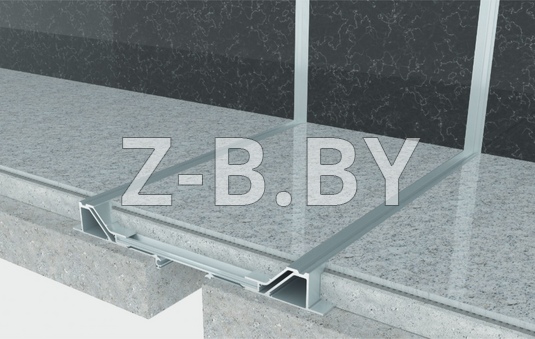 Профиль деформационного шва Dewmark Wall AV 26 для стен, потолков. Закладной