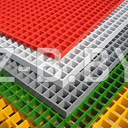 Решётчатый настил, композитный стеклопластиковый  настил, лестничные конструкции