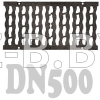 Водоотводные решетки DN500