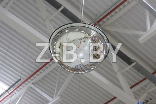 Зеркало для помещений купольное 600мм