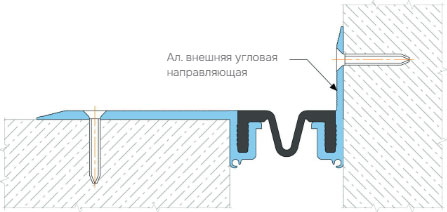 Деформационный профиль Dewmark Standart SV-HD 22
