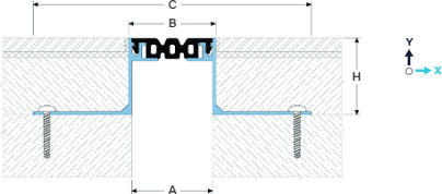 Деформационный профиль Dewmark Standart SV 21
