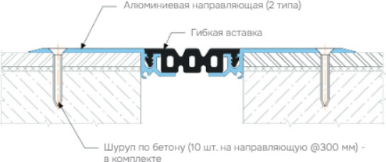 Деформационный профиль Dewmark Standart SV 22
