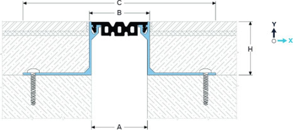 Деформационный профиль Dewmark Standart SV 23