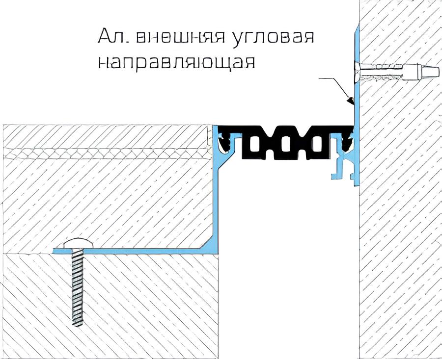 Деформационный профиль Dewmark Standart SV 23