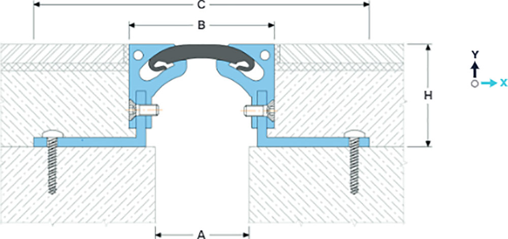 Деформационный профиль Dewmark Standart SV 24