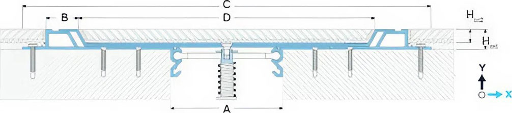 Деформационный профиль Dewmark Standart SV 26