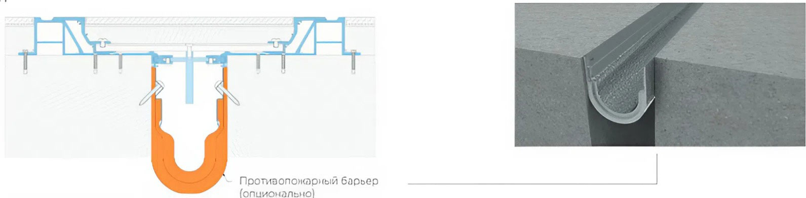 Деформационный профиль Dewmark Standart SV 26