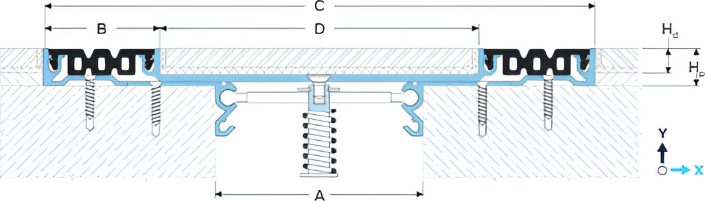 Деформационный профиль Dewmark Standart SV 27