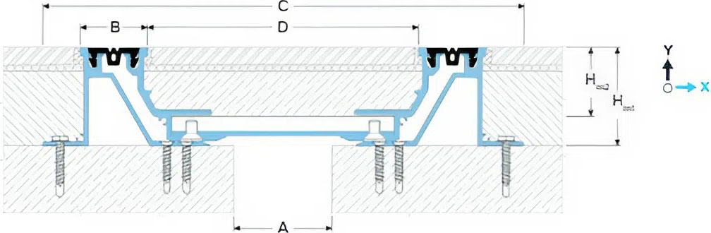 Деформационный профиль Dewmark Standart SV 28
