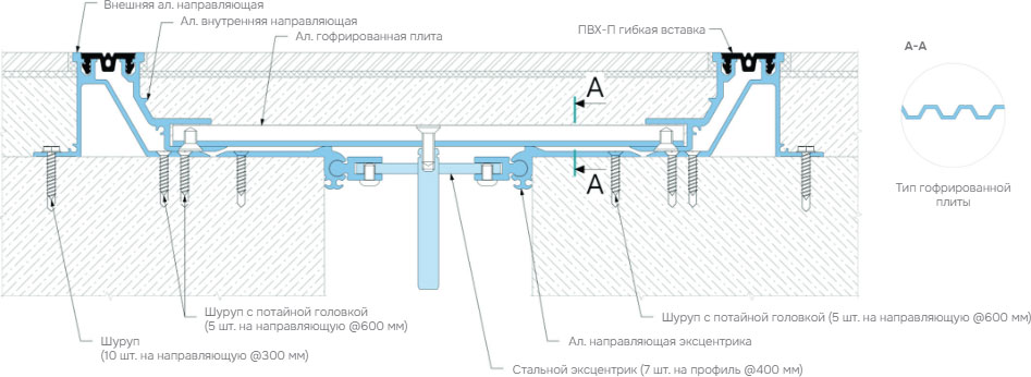 Деформационный профиль Dewmark Standart SV 29