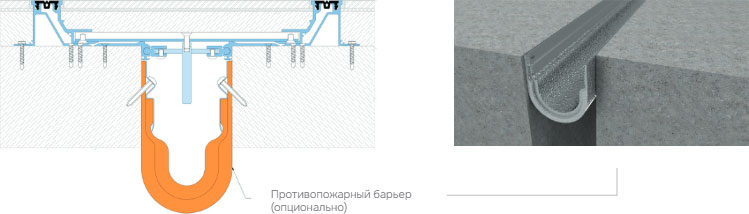 Деформационный профиль Dewmark Standart SV 29