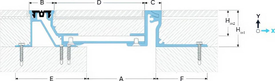 Деформационный профиль Dewmark Standart SV 30-29