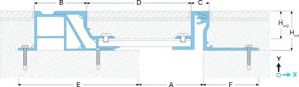 Деформационный профиль Dewmark Standart SV 30-31