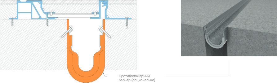 Деформационный профиль Dewmark Standart SV 30-31