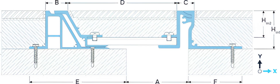 Деформационный профиль Dewmark Standart SV 30-31
