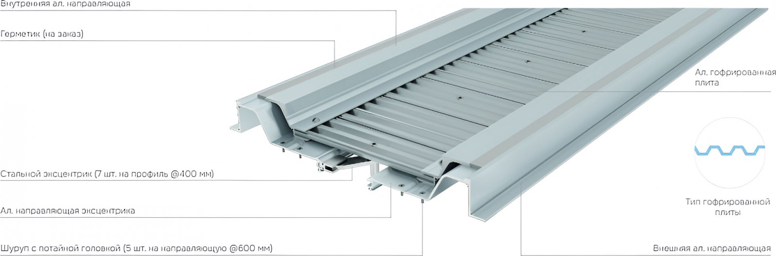 Деформационный профиль Dewmark Standart SV 31