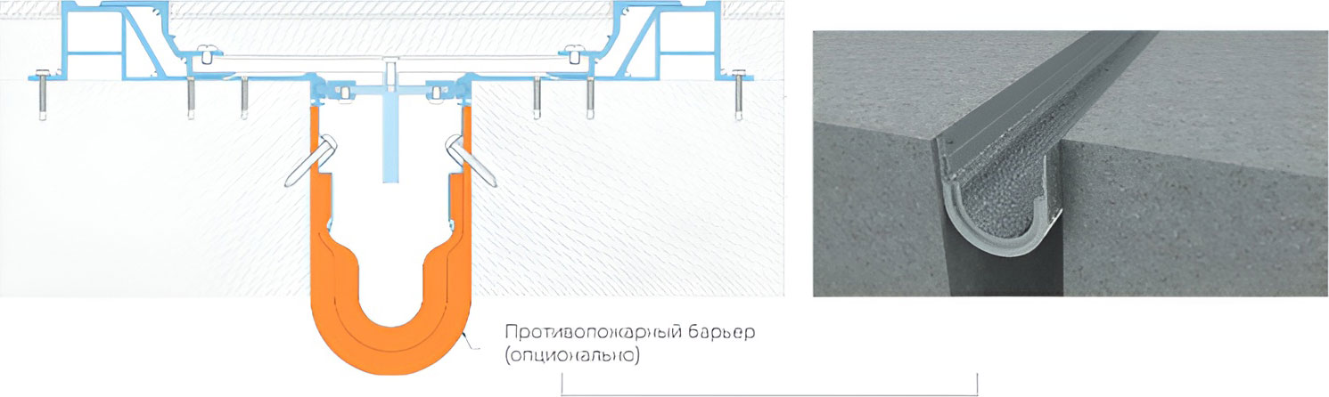 Деформационный профиль Dewmark Standart SV 31
