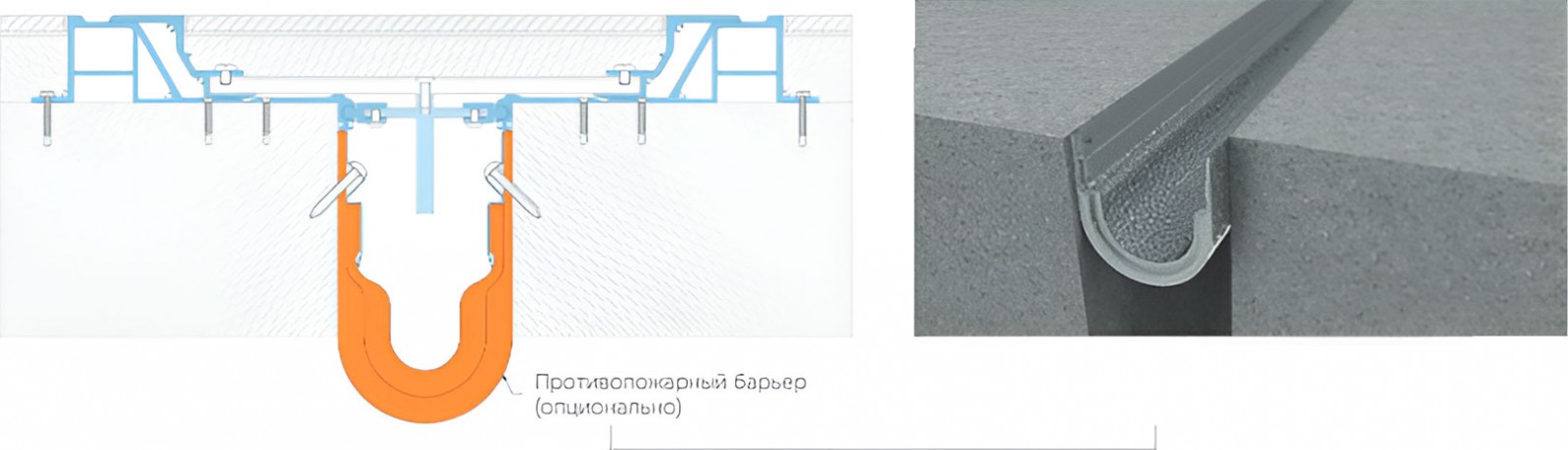 Деформационный профиль Dewmark Standart SV 32