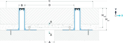 Деформационный профиль Dewmark Standart SV double 21