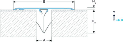 Деформационный профиль Dewmark Wall AV 13