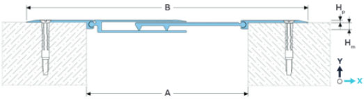 Деформационный профиль Dewmark Wall AV 15