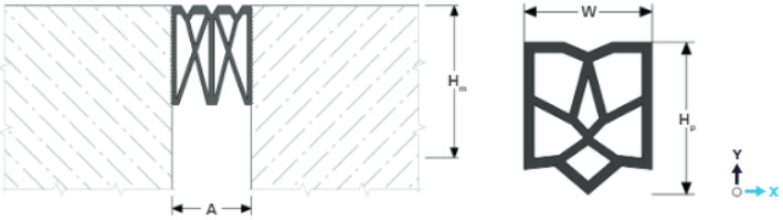 Деформационный профиль Dewmark Wall AV 17
