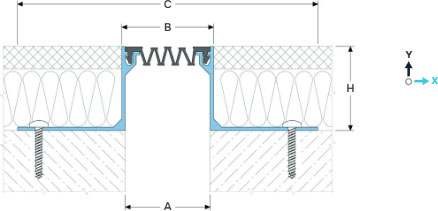 Деформационный профиль Dewmark Wall AV 19