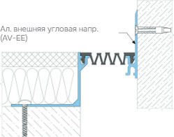 Деформационный профиль Dewmark Wall AV 19