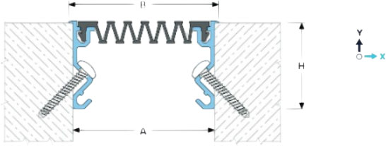 Деформационный профиль Dewmark Wall AV 21