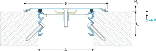 Деформационный профиль Dewmark Wall AV 24