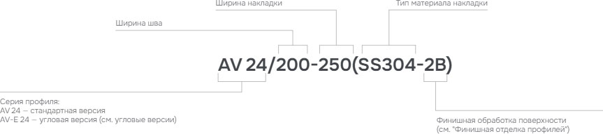 Деформационный профиль Dewmark Wall AV 24