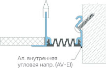 Деформационный профиль Dewmark Wall AV 31