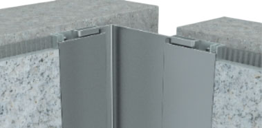 Деформационный профиль Dewmark Wall AV 34 - вид снизу (потолок)