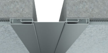 Деформационный профиль Dewmark Wall AV 34 - вид снизу (потолок)